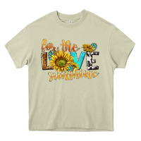 For The Love Sunshine Heavy Core Tee | Teevron