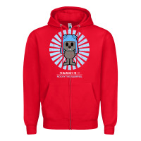 Red rocky the squirrel retro vintage Zipper Hoodie - tuanDangUi