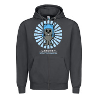 Rocky The Squirrel Retro Vintage Zipper Hoodie | Teevron