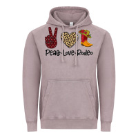 Vintage Zinc Peace Love Rodeo Vintage Hoodie - Bettercallsaul