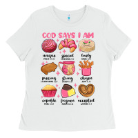 White god says i am mexican pan dulce Ladies Tee - MaliasSmallBusiness