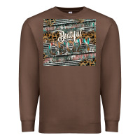 Chestnut beautiful crazy Premium Sweatshirt - CowhideDigitalArt