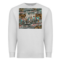 Dove Grey beautiful crazy Premium Sweatshirt - CowhideDigitalArt