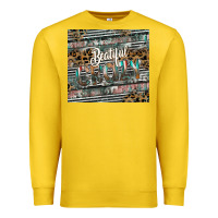 Lemon beautiful crazy Premium Sweatshirt - CowhideDigitalArt