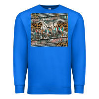 True Royal beautiful crazy Premium Sweatshirt - CowhideDigitalArt