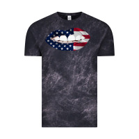 Cloud Black Lips American Flag Vintage Tee - Bettercallsaul
