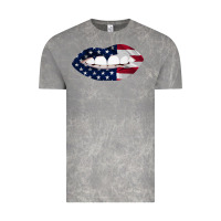 Cloud Rock Lips American Flag Vintage Tee - Bettercallsaul