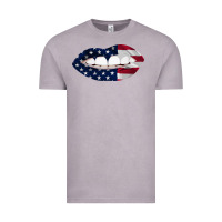 Vintage Zinc Lips American Flag Vintage Tee - Bettercallsaul