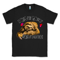 Black Valentine Sloth, I Love You Slow Much Classic Tee - Bettercallsaul