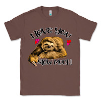 Chestnut Valentine Sloth, I Love You Slow Much Classic Tee - Bettercallsaul