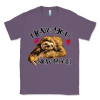 Lavender Valentine Sloth, I Love You Slow Much Classic Tee - Bettercallsaul