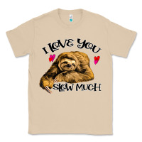 Mushroom Valentine Sloth, I Love You Slow Much Classic Tee - Bettercallsaul