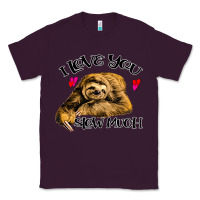 Plum Valentine Sloth, I Love You Slow Much Classic Tee - Bettercallsaul