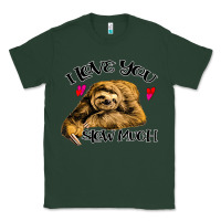Sports Green Valentine Sloth, I Love You Slow Much Classic Tee - Bettercallsaul