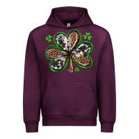 Mauve Wine western st patricks day shamrocks Urban Hoodie - Artiststas