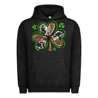 Pigment Black western st patricks day shamrocks Urban Hoodie - Artiststas