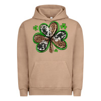 Pigment Burro western st patricks day shamrocks Urban Hoodie - Artiststas