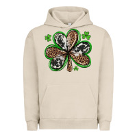 Pigment French Oak western st patricks day shamrocks Urban Hoodie - Artiststas