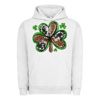 Pigment Lunar Rock western st patricks day shamrocks Urban Hoodie - Artiststas