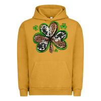 Pigment Peanut Butter western st patricks day shamrocks Urban Hoodie - Artiststas