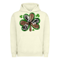 Pigment Pistachio western st patricks day shamrocks Urban Hoodie - Artiststas