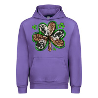 Tulip western st patricks day shamrocks Urban Hoodie - Artiststas