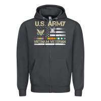 Smoke Vietnam Veteran Shirt US Army Veteran Day Women Me Zipper Hoodie - tuanDangUi