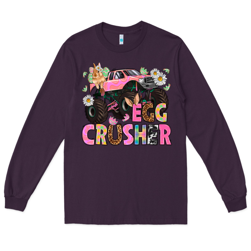 Egg Crusher Easter Day Long Sleeve Tee by HowdyJamesFarm | Teevron