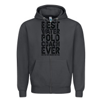 Smoke Best Coach Ever And Bought Me This Water Polo Coac Zipper Hoodie - tuanDangUi