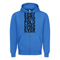 True Royal Best Coach Ever And Bought Me This Water Polo Coac Zipper Hoodie - tuanDangUi