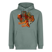 Sage happy fall texas Heavyweight Hoodie - CowhideDigitalArt