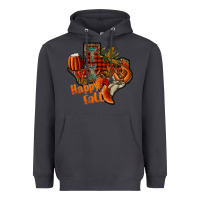 Smoke happy fall texas Heavyweight Hoodie - CowhideDigitalArt