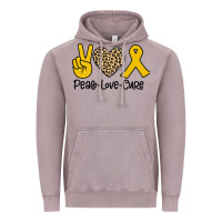 Vintage Zinc Peace Love Cure Vintage Hoodie - Bettercallsaul