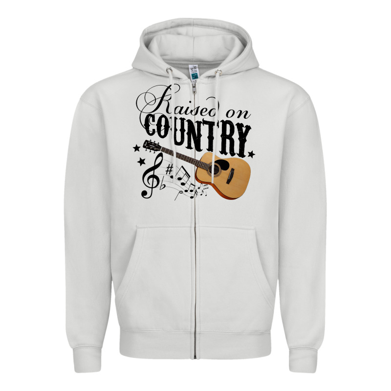 Raised On Country Country Life Country Music Lover Zipper Hoodie by tuanDangUi | Teevron