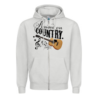 Dove Grey Raised On Country Country Life Country Music Lover Zipper Hoodie - tuanDangUi