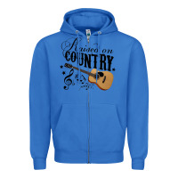 True Royal Raised On Country Country Life Country Music Lover Zipper Hoodie - tuanDangUi