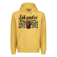 Antique Gold western labrador mom Premium Hoodie - RanaPortraitStore