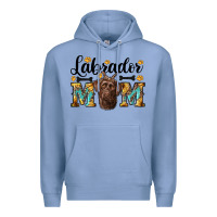 Colony Blue western labrador mom Premium Hoodie - RanaPortraitStore