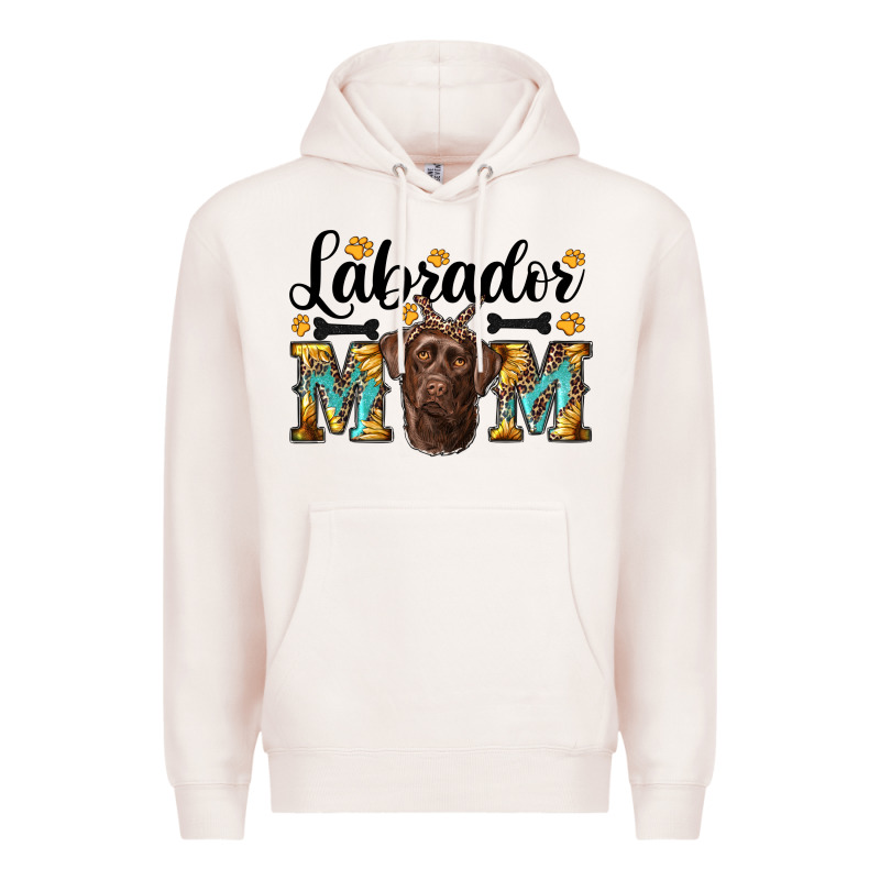 Western Labrador Mom Premium Hoodie by RanaPortraitStore | Teevron