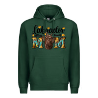 Sports Green western labrador mom Premium Hoodie - RanaPortraitStore