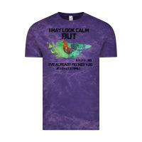 Cloud Purple rooster Vintage Tee - Bettercallsaul