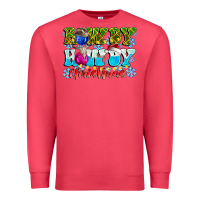 Cardinal Rowdy Howdy Christmas Premium Sweatshirt - CowhideDigitalArt
