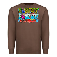 Chestnut Rowdy Howdy Christmas Premium Sweatshirt - CowhideDigitalArt