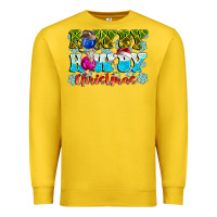Lemon Rowdy Howdy Christmas Premium Sweatshirt - CowhideDigitalArt