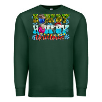 Sports Green Rowdy Howdy Christmas Premium Sweatshirt - CowhideDigitalArt