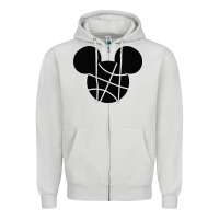 Dove Grey basketball soft cotton Zipper Hoodie - tuanDangUi