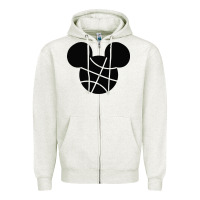 Oatmeal Heather basketball soft cotton Zipper Hoodie - tuanDangUi