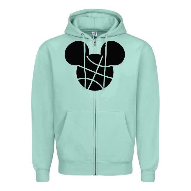 Basketball Soft Cotton Zipper Hoodie by tuanDangUi | Teevron