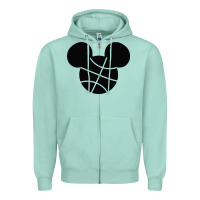 Seafoam basketball soft cotton Zipper Hoodie - tuanDangUi