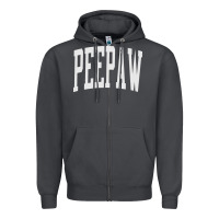 Smoke peepaw grandpa new grandfather fathers Zipper Hoodie - tuanDangUi